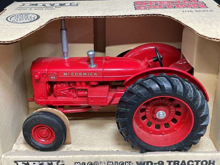 (2) 1/16 Farmall 350 + McCormick WD-9 NIB Ertl