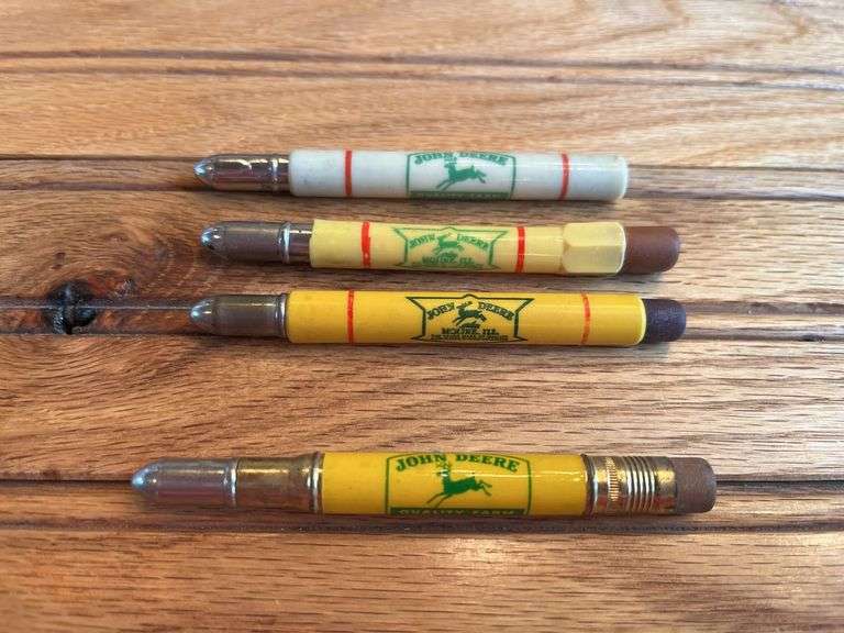 (4) John Deere Bullet Pencils image
