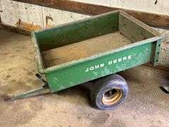 Brass Tag John Deere 80 Lawn Cart