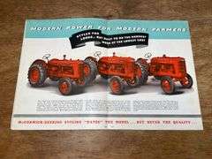 (2) IH McCormick Tractor Sales Literature