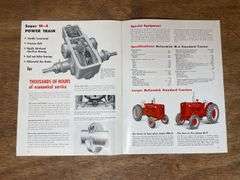 (2) McCormick Super W-4 + Super WD-9 Sales Literature