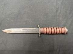 (2)-Reproduction US Camillus M3 Bayonets w/Reproduction Scabbards