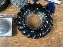 Tire Ashtrays, Belt Buckles, Etc...