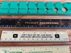 (4) John Deere Rulers + Bolt Gauge