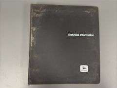 (2) John Deere Technical Information Binders
