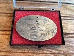 (3) John Deere Ornaments
