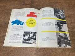 (5) AC Gleaner Combine Sales Literature + Manual