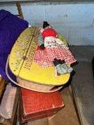 Vintage Toy Dolls with Carry Cases