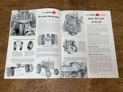 (2) Farmall Tractor Sales Literature