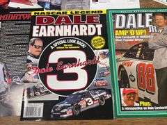 NASCAR Magazines + Memorabilia