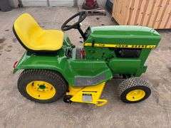 BEAUTIFULLY RESTORED 1972 John Deere 112 Garden Tractor
