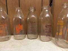 (15) Milk Bottles