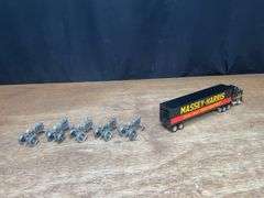 (6) Massey-Harris Pony Pewter + Semi