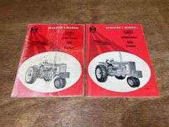 (2) Farmall 706 + 806 Operators Manuals