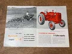 (2) McCormick Super W6-TA + Super W-4 Sales Literature