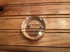 (3) John Deere Paperweights