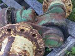 John Deere Model G Front Pedestal and Roll-O-Matic