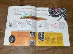 (2) MF 50 + 65 Tractor Sales Literature