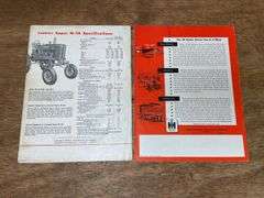 (2) Farmall M + Super M-TA Sales Literature