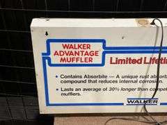 Walker Mufflers Lighted Sign