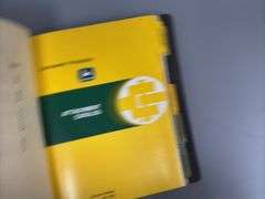 John Deere Parts Catalog Binder