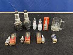 Vintage Spark Plugs and Related Memorabilia