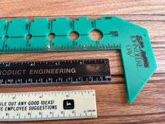 (4) John Deere Rulers + Bolt Gauge