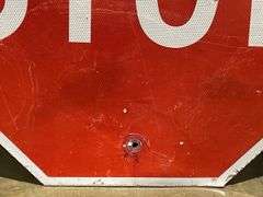 (2) Stop + Weight Limit Signs