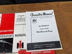 (8) IH Plow Manuals