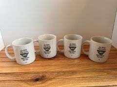(4) John Deere Service Mugs