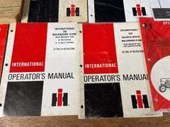 (8) IH Plow Manuals