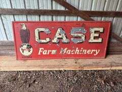 Case Farm Machinery Sign