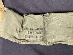 (12)-10 Round Clips (120 Rounds) .30 Cal. Carbine