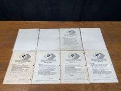 (8) IH Implement Manuals