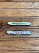 (2) Advertising Pocket Knives
