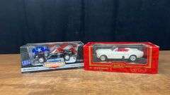 (2) 1/18 Corvette + Mustang NIB