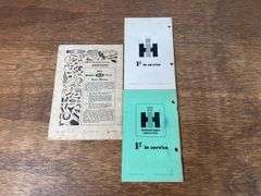 (3) IHC Implement Manuals