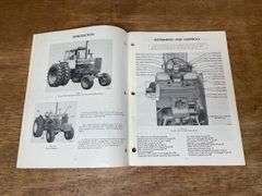 (2) IH 1206 + 1256 Operators Manuals