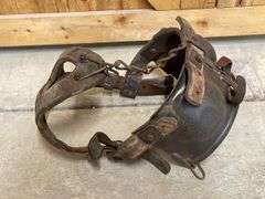 (2) Bull Blinder + Grain Sack Holder