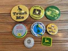 (8) John Deere Buttons