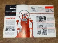 (2) Farmall 350 + 450 Sales Literature