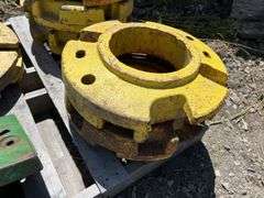(2) John Deere Wheel Weights