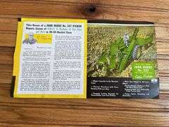 (2) John Deere Sales Literature