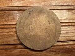 (2) John Deere Medallions