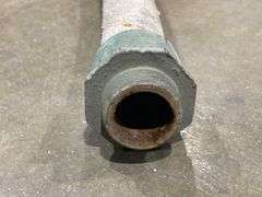 Vintage White Fuel Pump Hose