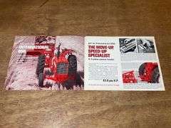 (2) IH Tractor Sales Literature