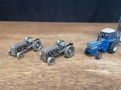 (9) 1/64 + 1/43 Ford, MF, Ferguson