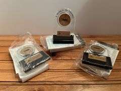 (3) John Deere Recognition Clocks