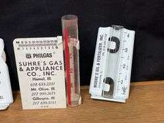 (8) Advertising Rain Gauges