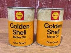 Shell Oil Cans and Memorabilia